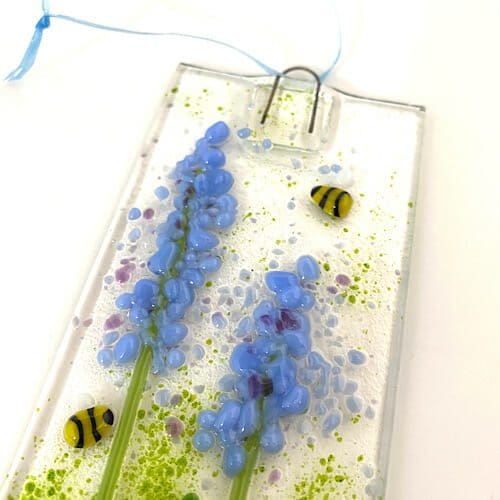 Lavender and Bees Suncatcher - Image 2