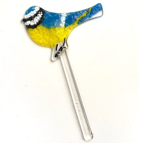 Fused Glass Bluetit Suncatcher Kit - Image 8