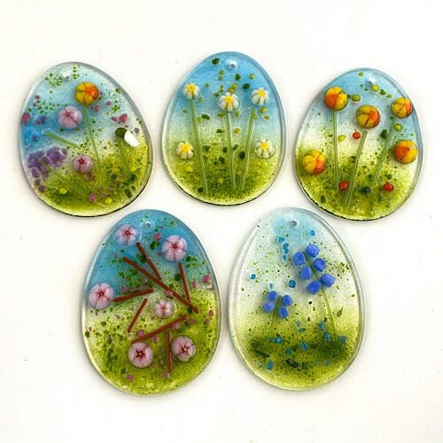 Easter Egg Decoration (variety of flower designs to choose from)