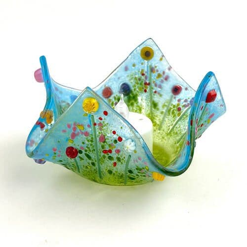Flower Meadow Tealight Dish