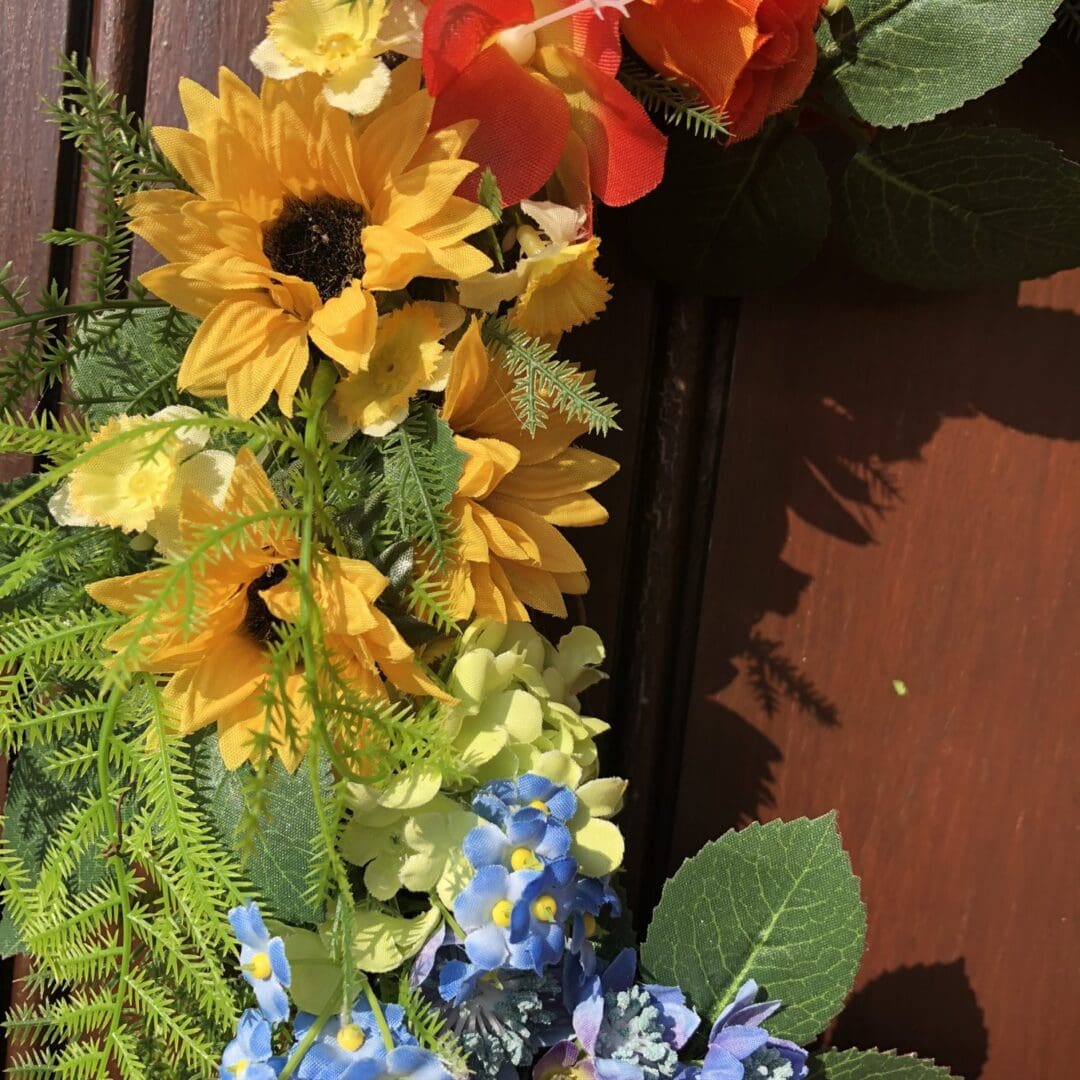 Rainbow wreath - Image 4