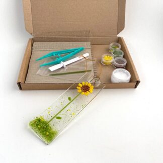 Fused Glass Sunflower Suncatcher Kit