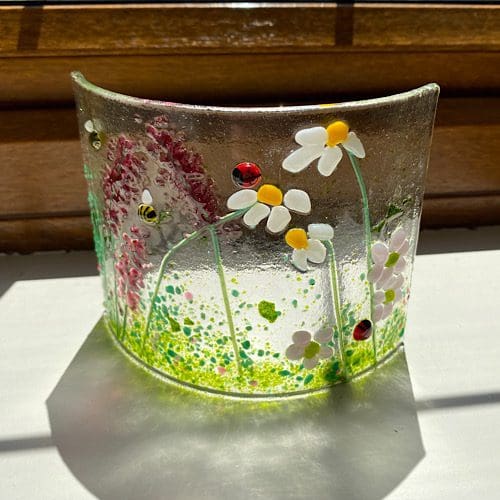 Flower Meadow Curve Fused Glass Kit - Image 4