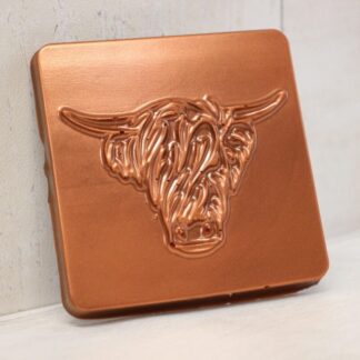 Milk chocolate Scottish Highland cow