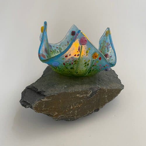Flower Meadow Tealight Dish - Image 3
