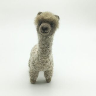 Needle felted Alpaca - Made to order