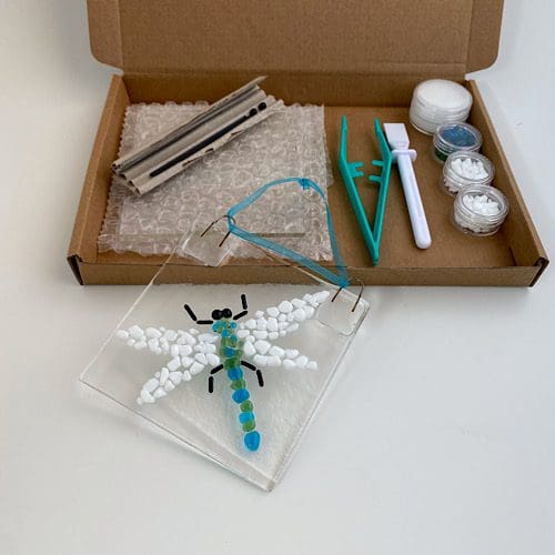 Dragonfly Fused Glass Suncatcher Kit