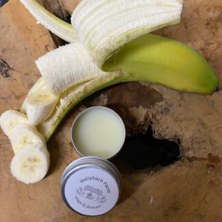 Banana flavour lip balm