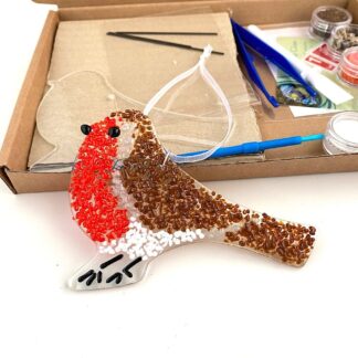 Fused Glass Robin Suncatcher Kit
