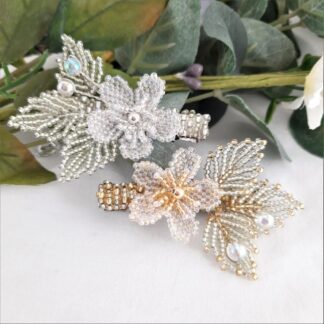 Eternal Bouquet Crystal Flower Bridal Wedding Hair Clip