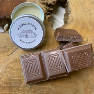 Chocolate flavour lip balm
