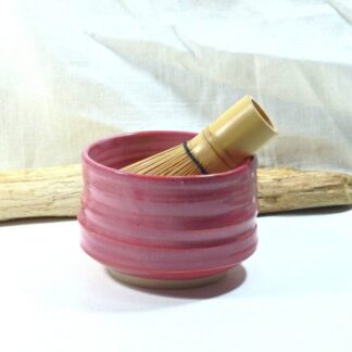 Matcha Japanese Tea Bowl Pink