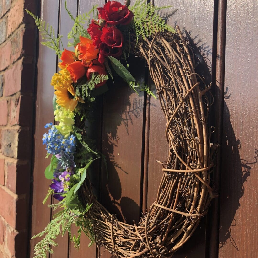 Rainbow wreath - Image 3