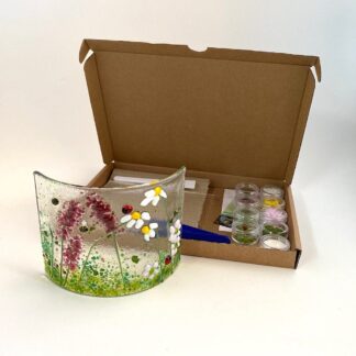 Flower Meadow Curve Fused Glass Kit