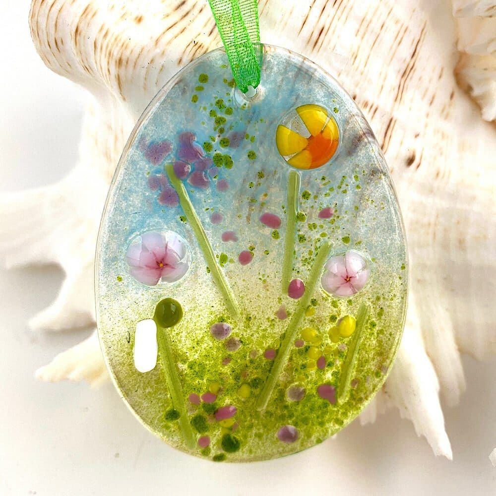 Easter Egg Decoration (variety of flower designs to choose from) - Image 2