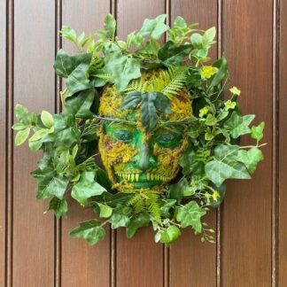Green Man front door wreath
