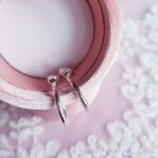 Handmade Sterling Silver Hoop Earrings