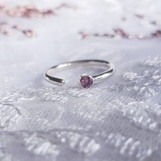 Handmade Sterling Silver Adjustable Stackable Ring