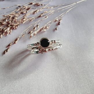 Handmade Silver Stackable Ring Set