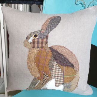 Hare Applique Cushion