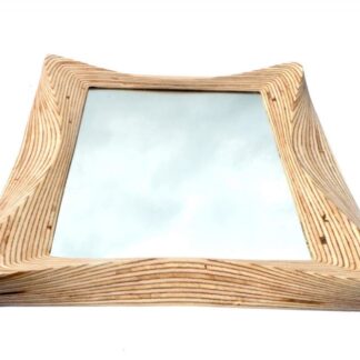 1100mm x 780mm Wooden wall hanging mirror - Oblong or square