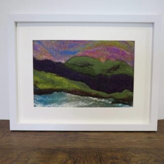 Impressions of Exmoor - Felt Painting. A Unique Handmade Gift.