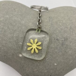 Daisy keyring