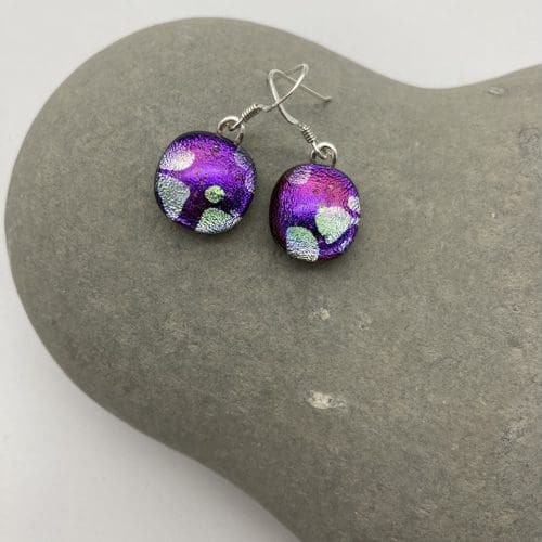 Cherry blossom pattern earrings - Image 6