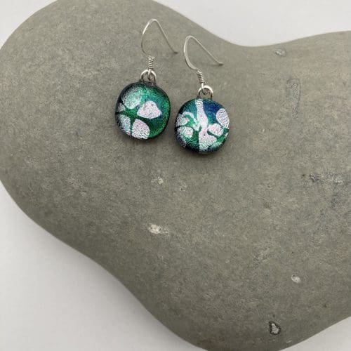 Cherry blossom pattern earrings - Image 4