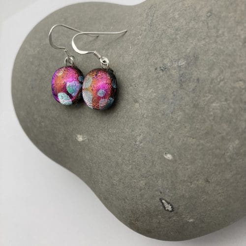 Cherry blossom pattern earrings - Image 7