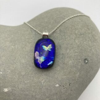 Butterfly pattern necklace