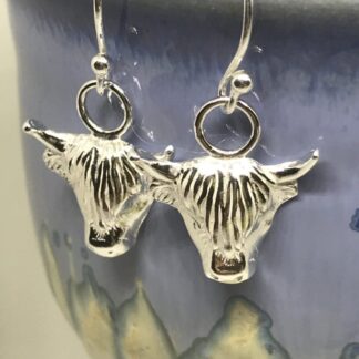 Scottish Highland Cow Earrings