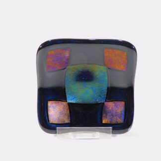 Iridescent Squares Trinket Dish