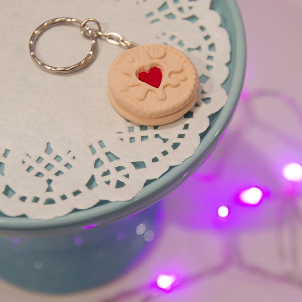 Biscuit keyring or Necklace, choose your style - Image 2