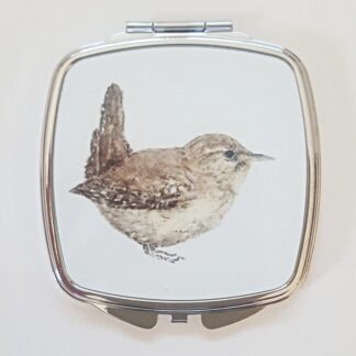 Mirror Compact featuring Wren artwork