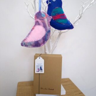 Handmade Felt Bird with Lavender Craft Kit