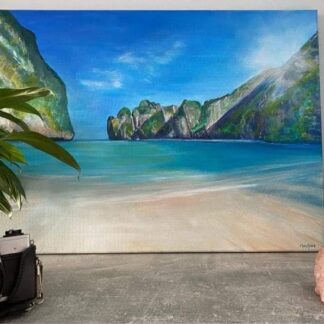Bespoke Energy Art Landscapes- Personalised Original acrylic Artwork