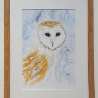 Night Owl Original Watercolour Painting