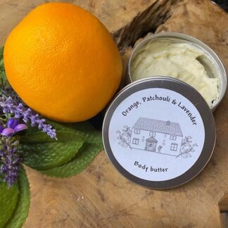Body butter with essential oils