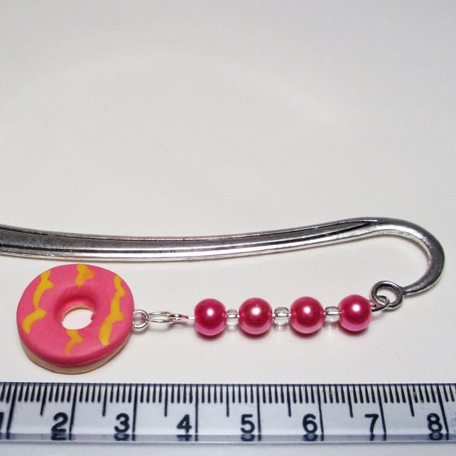 Rainbow cake slice / Jammy Biscuit / Iced Ring Biscuit Bookmark - Image 5