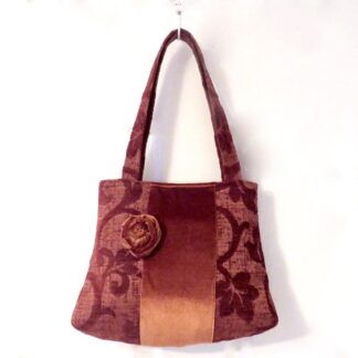 Burnt orange handbag