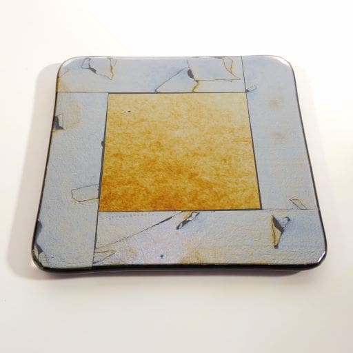 Iridescent Fused Glass Coasters - Image 2