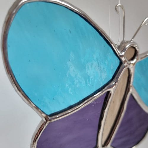 Stained Glass Butterfly Suncatcher - Image 2