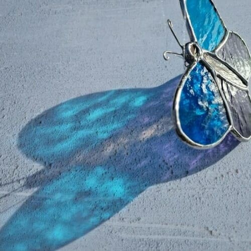 Stained Glass Butterfly Suncatcher - Image 7