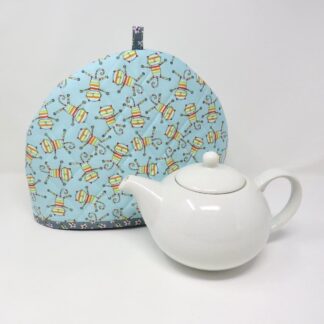 Striped cat tea cosy
