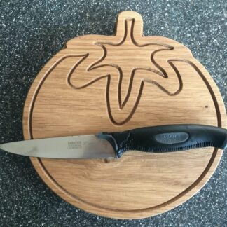 Tomato Shaped Oak Chopping Board.