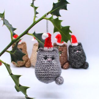 Cat Christmas tree decoration
