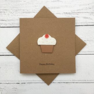 Birthday Card - birthday cupcake