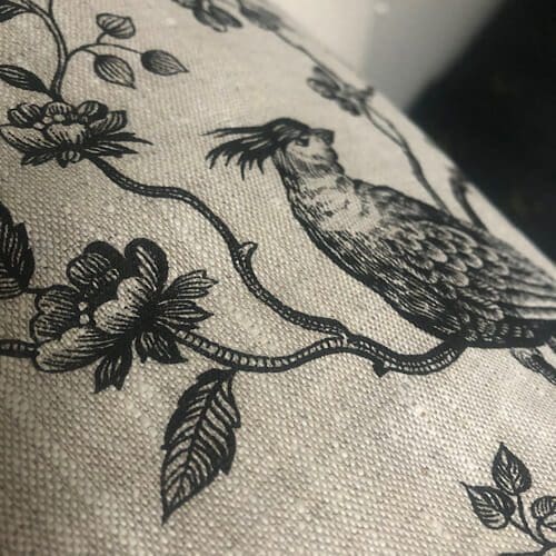 French Country pillow covers, black toile de jouy cushion covers - Image 5