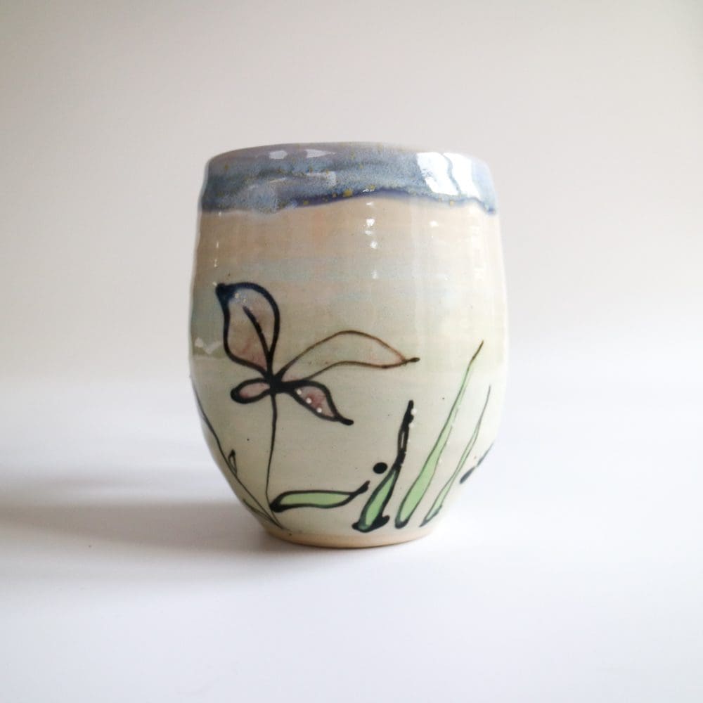 Blue Sky Ceramic Mug - Image 2